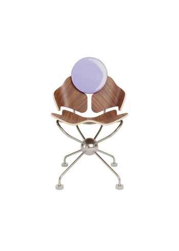 Mak Misho - Eetkamerstoel - Wak Chair - Lavendel/Cherry/Steel