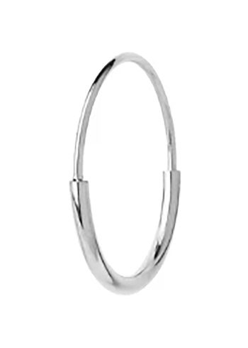 Maria Black - Earring - Delicate 18 Hoop - Silver