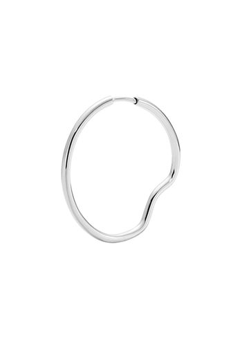 Maria Black - Earring - Copenhagen Hoop - Silver