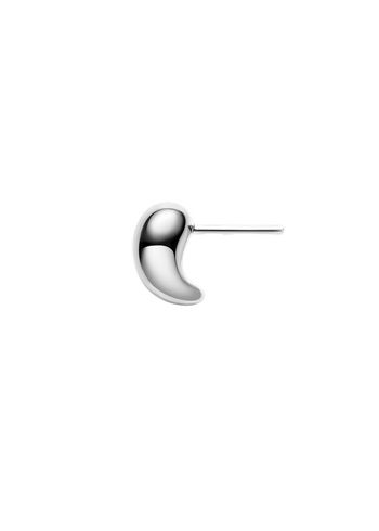 Maria Black - Earring - Sagene Stud - White rhodium plated