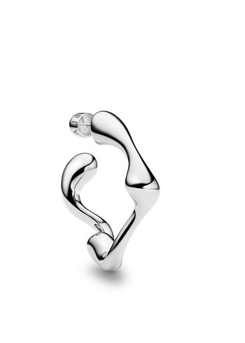 Maria Black - Earring - Splash Hoop Small - Silver