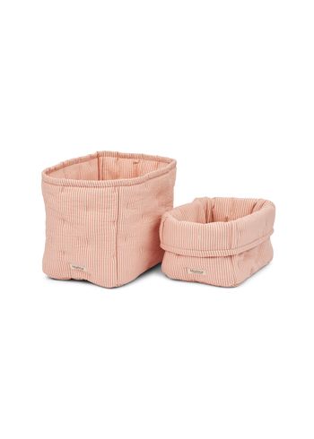 MarMar Copenhagen - Aufbewahrungsbox für Kinder - Nursery Storage Bags - Soft Cheek Stripe