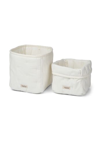 MarMar Copenhagen - Skrzynie magazynowe - Nursery Storage Bags - Gentle White