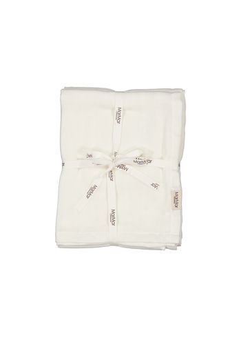 MarMar Copenhagen - Cloth Diapers - Bonded Muslin - Ada 2 pack - Gentle white