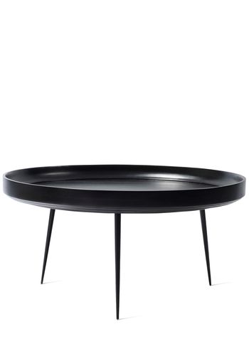 Mater - Hallitus - Bowl Table - Black Stained Mango Wood - Extra Large