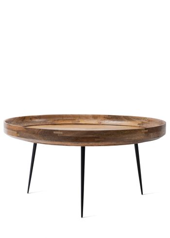 Mater - Hallitus - Bowl Table - Natural Lacquered Mango Wood - Extra Large