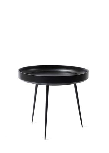 Mater - Conseil d'administration - Bowl Table - Black Stained Mango Wood - Large