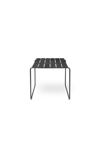 Mater - Table de jardin - Ocean Table By Nanna Ditzel - Black 2 pers.
