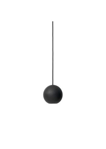 Mater - Lampa - Liuku Pendant Lamps - Sort Farvet Lakeret - Ball