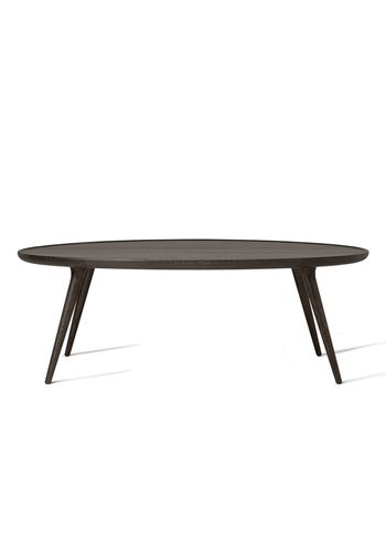 Mater - Ruokapöytä - Accent Oval Lounge Table - Sirka grå farvet eg - oval lounge