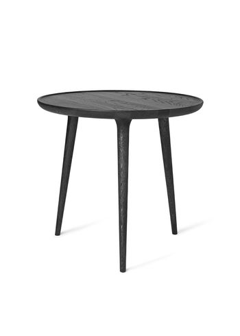 Mater - Mesa de comedor - Accent Oval Lounge Table - Sort Farvet Eg - Large