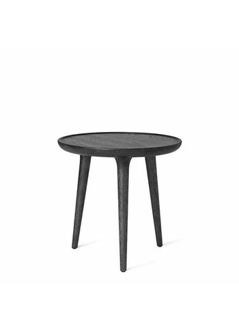 Mater - Dining Table - Accent Oval Lounge Table - Sort Farvet Eg - Small