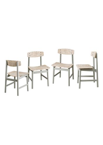 Mater - Cadeira - Børge Mogensen Conscious Chair BM3162 - 4 stk - Grey Beech - 4 stk