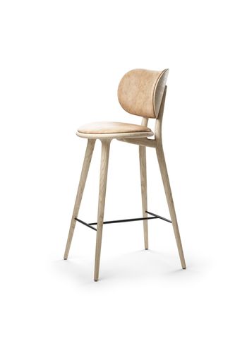 Mater - Chair - High Stool 74 - Matlakeret Eg With Backrest