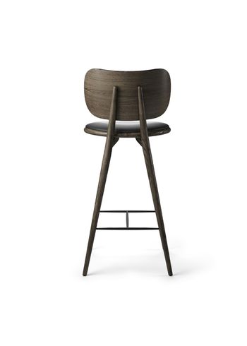 Mater - Chair - High Stool 74 - Sirka Grå Lakeret Eg With Backrest