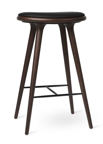 Mater - Chair - High Stool 74 - Dark Stained Beech