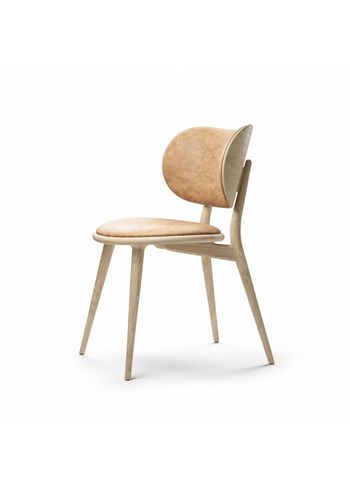 Mater - Chaise - The Dining Chair - Matt Lacquered Oak / Natural Tanned Leather
