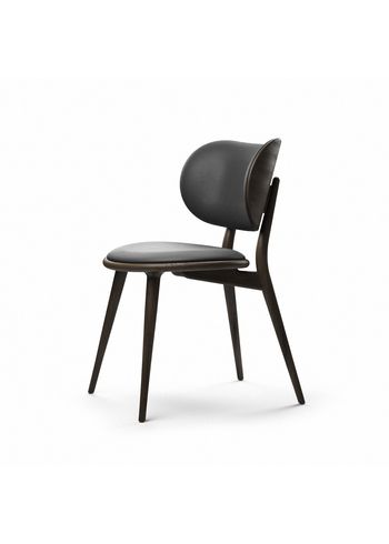 Mater - Puheenjohtaja - The Dining Chair - Black Stained Beech / Black Natural Leather