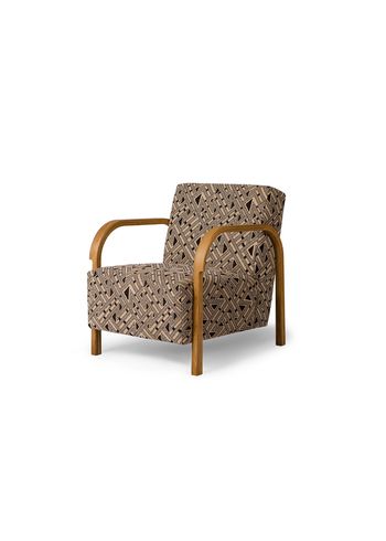 Mazo - Armchair - ARCH Lounge Chair - Fabric: Storr, Linear, Mohair or Mcnutt