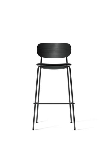 MENU - stołek barowy - Co Bar Chair - Black Steel / Black Oak / Dakar
