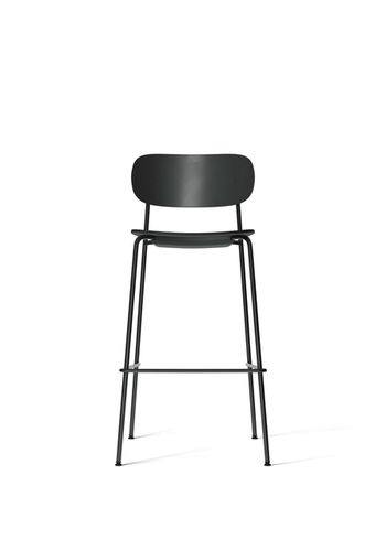 MENU - Bar stool - Co Bar Chair - Black Steel / Black Plastic