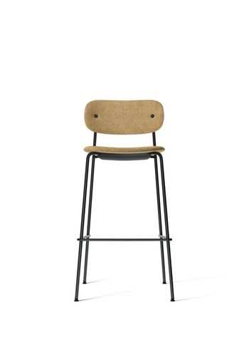 MENU - Barkruk - Co Bar Chair - Black Steel / Bouclé / Fully Upholstered