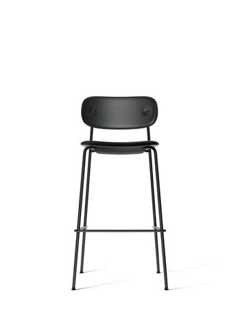 MENU - stołek barowy - Co Bar Chair - Black Steel / Dakar 0842 / Fully Upholstered