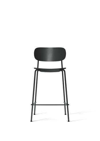 MENU - Tabouret de bar - Co Counter Chair - Black Steel / Black Plastic