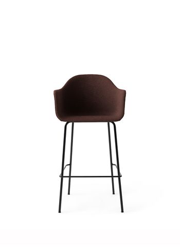 MENU - Barstol - Harbour Bar Chair / Black Steel Base - Upholstery: Colline 568
