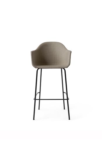 MENU - Bar stool - Harbour Bar Chair / Black Steel Base - Upholstery: Remix 2, 233