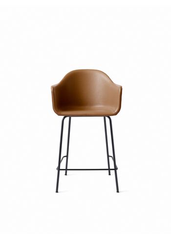 MENU - Sgabello - Harbour Counter Chair / Black Steel Base - Upholstery: Dakar 0250