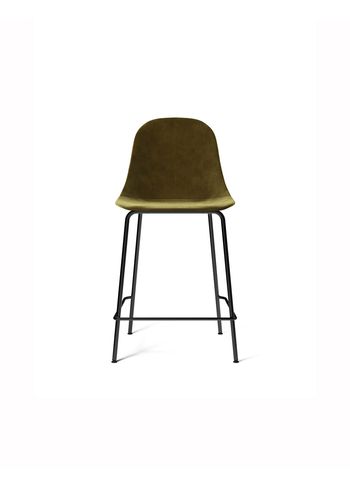 MENU - Tabouret de bar - Harbour Side Counter Chair / Black Steel Base - Upholstery: City Velvet CA 7832/031