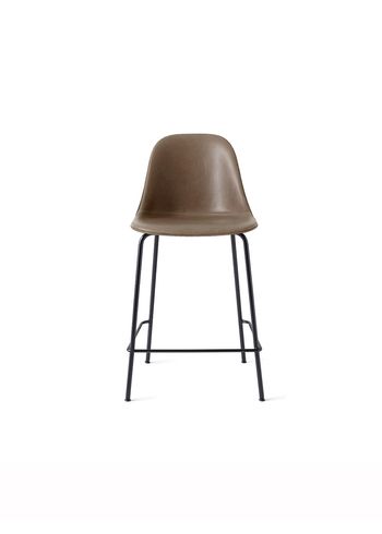 MENU - Sgabello - Harbour Side Counter Chair / Black Steel Base - Upholstery: Dakar 0311