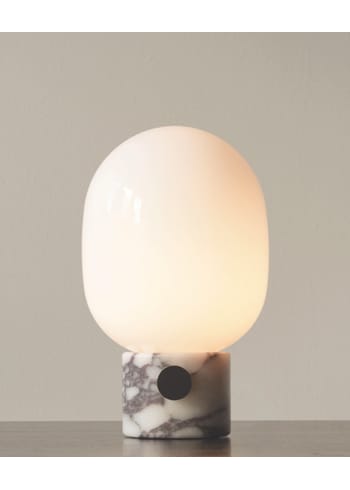 MENU - Pöytävalaisin - JWDA Table Lamp, Marble - Calacatta Viola Marble