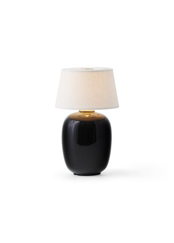 MENU - Pöytävalaisin - Torso Table Lamp Portable - Black