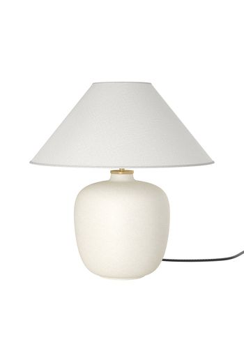 Audo Copenhagen - Lampa stołowa - Torso Table Lamp - Sand/Off-white