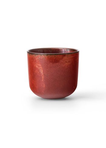 MENU - Kopioi - NNDW - Espresso Cup - Red Glazed - 2pcs