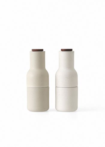 MENU - Moinho - Bottle Grinder 2-pack - Ceramic - Walnut / Sand