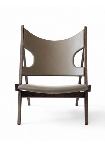 Audo Copenhagen - Fauteuil - Knitting Chair - Dark Stained Oak / Dakar 0311