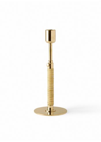 MENU - Porte-lumière - Duca Candleholder - Polished Brass