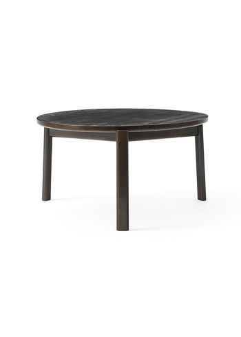 MENU - Schreibtisch - Passage Lounge Table - Ø70 - Dark Lacquered Oak