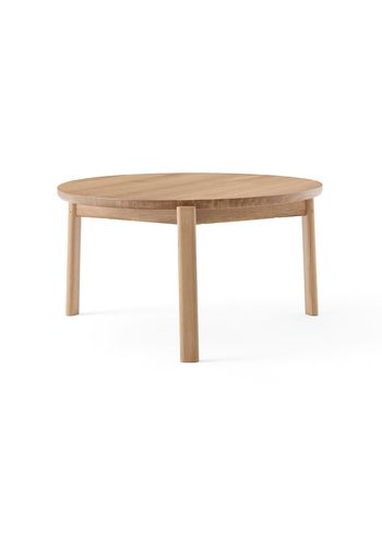 MENU - Stolik kawowy - Passage Lounge Table - Ø70 - Natural Oak