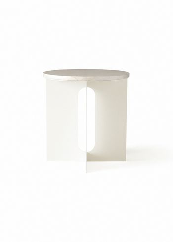 MENU - Coffee table - Androgyne Side Table - Crystal Rose Marble