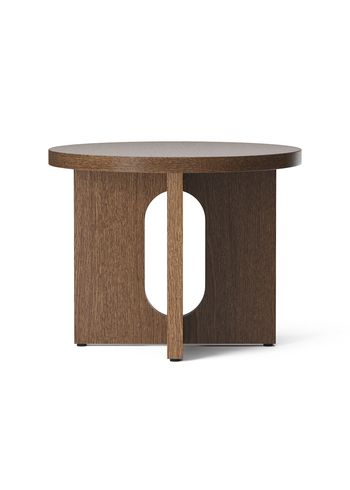 MENU - Sohvapöytä - Androgyne Side Table - Ø50 - Dark Stained Oak