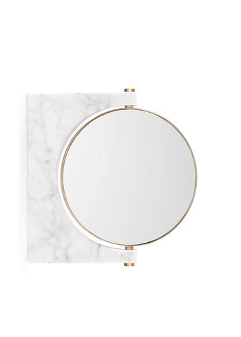 Audo Copenhagen - Lustro - Pepe Marble Mirror - White / Wall