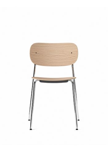 MENU - Stol - Co Chair / Chrome Base - Solid Natural Oak