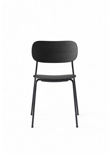 MENU - Stol - Co Chair / Black Base - Solid Black Oak
