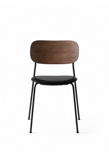 MENU - Chaise - Co Chair / Black Base - Upholstery: Dakar 0842 / Dark Stained Oak