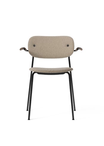 MENU - Chaise - Co Chair w. Armrest / Black Base - Upholstery: Hallingdal 65