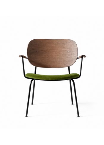 MENU - Chair - Co Lounge Chair - Upholstery: City Velvet CA7832/031 / Dark Stained Oak